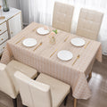 Nordic Grid Tablecloth – Waterproof & Oilproof | মাল্টিকালার