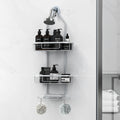 3-in-1 Bathroom Organizer Hanging Rack