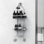3-in-1 Bathroom Organizer Hanging Rack