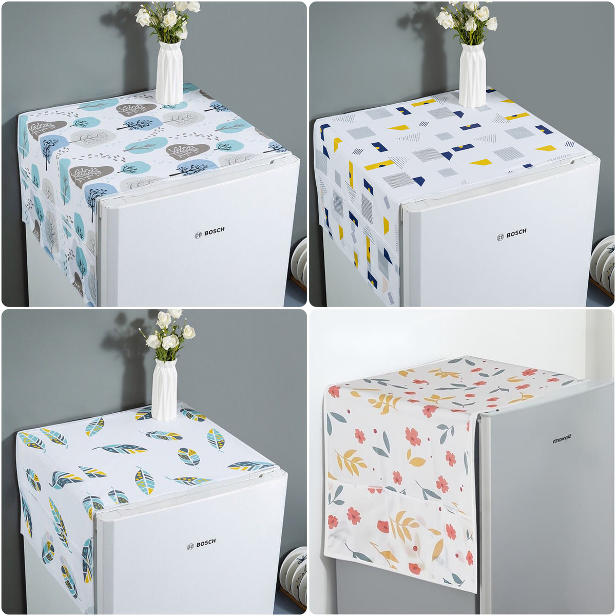 Dustproof Fridge Cover | মাল্টিকালার