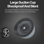 Anti-vibration Shock Pad Foot Mute Protection Mat(4Pcs)