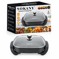 SOKANY SK-2005 Electric Non-Stick Frying Pan – 1500W