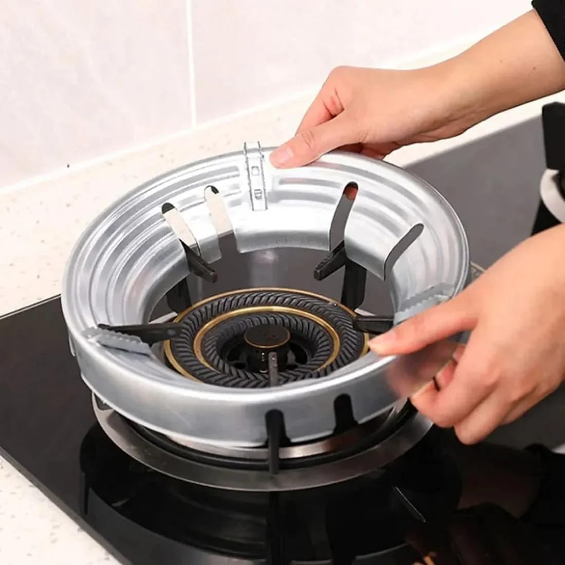 Energy-Saving Gas Stove Cover | 1 Pair