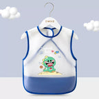 Waterproof Baby Feeding Bib with Food Pocket