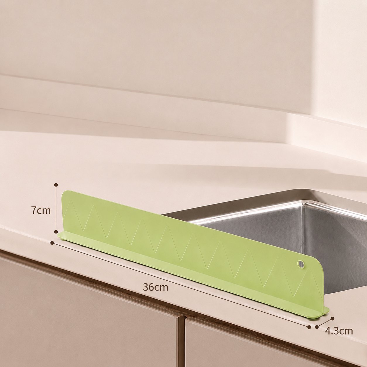 Silicone Sink Splash Guard with Suction Cups | ১ পিস