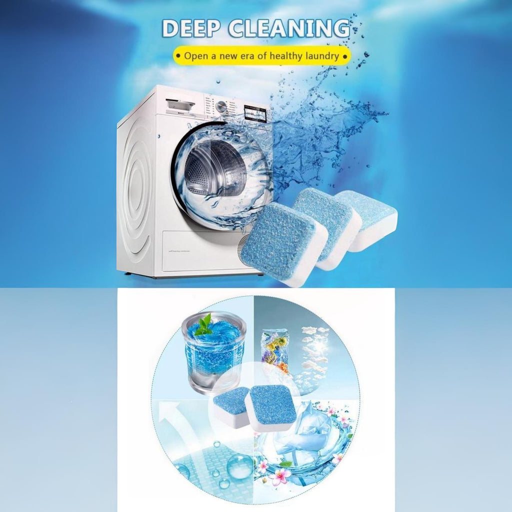 Washing Machine Cleaner Tablets | ১২ পিসের প্যাকেট
