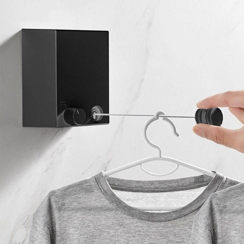 13.8ft Retractable Clothes Line | Wall Mounted | 20KG Capacity