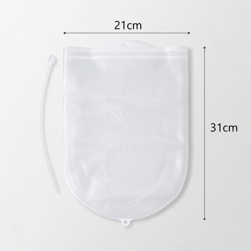 Food-Grade Reusable Silicone Dough Kneading Bag