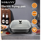SOKANY SK-2005 Electric Non-Stick Frying Pan – 1500W