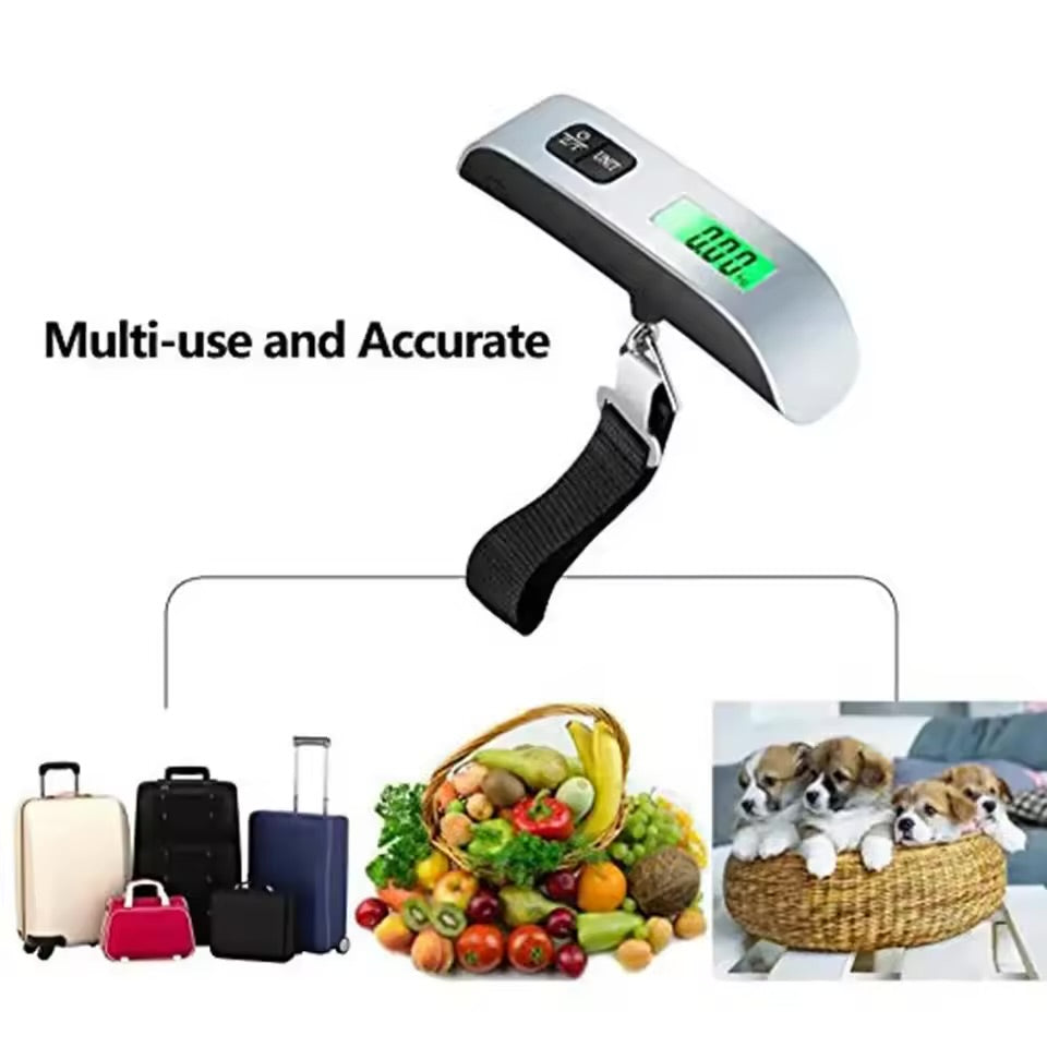 Portable Electronic Luggage Scale – 50 Kg
