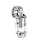 6-in-1 Portable LED Camping Lantern with Fan & Solar Charging