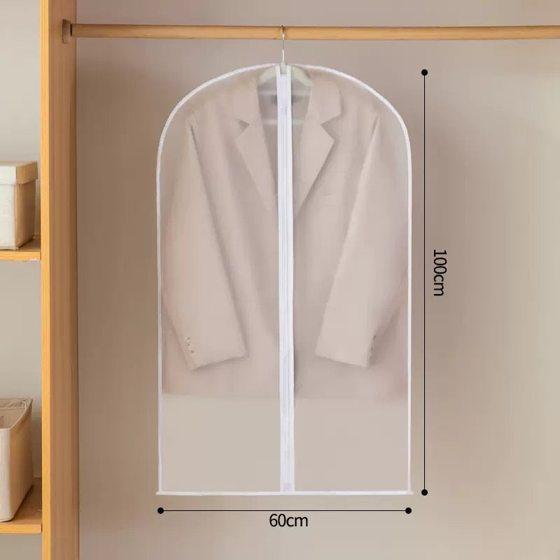 Dustproof Transparent Clothes Cover | ৫ পিস