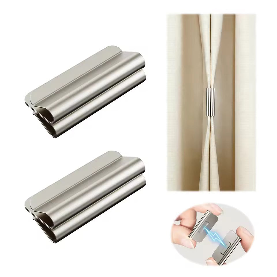 Magnetic Curtain Clips (10 জোড়া)