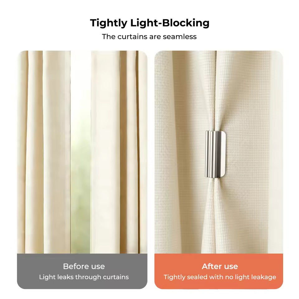 Magnetic Curtain Clips (10 জোড়া)