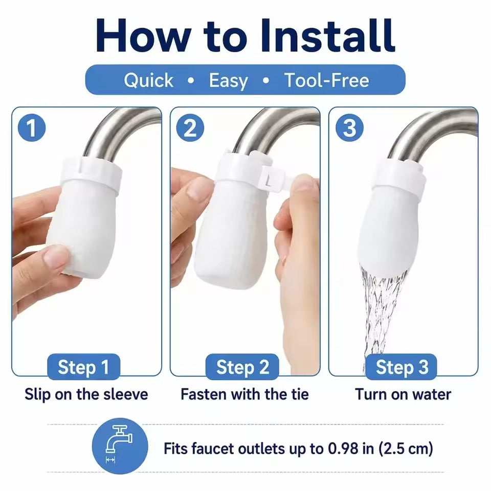 Water Tap Filter Refill Bags (30 Pcs)