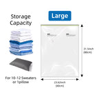 Travel Combo - 3 Pcs  (60×80 cm) Bag + Electric Pump