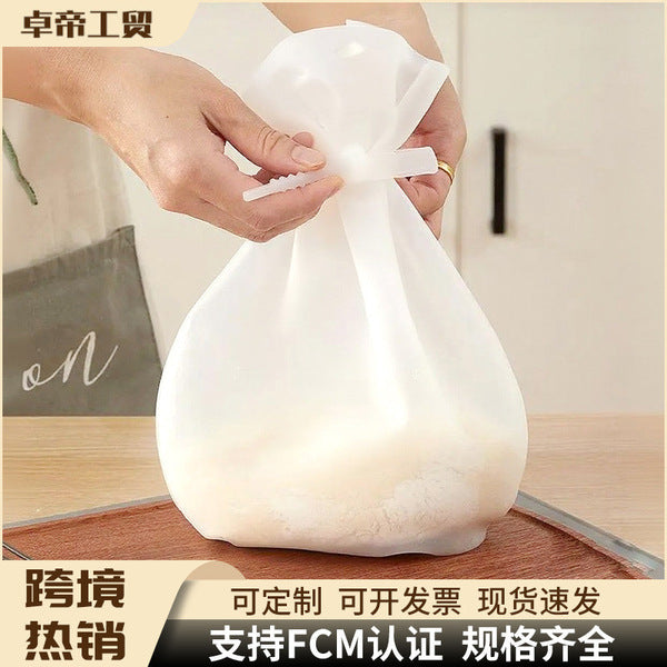 Food-Grade Reusable Silicone Dough Kneading Bag