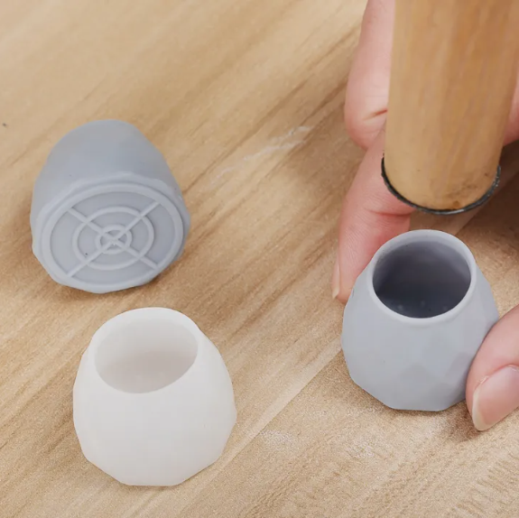 Chair Leg Silicone Caps – Non-slip, Noise-Reducing Furniture Pads
