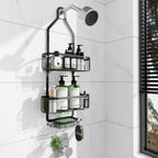 3-in-1 Bathroom Organizer Hanging Rack