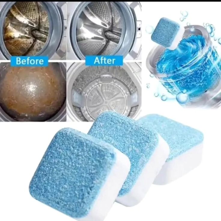 Washing Machine Cleaner Tablets | ১২ পিসের প্যাকেট