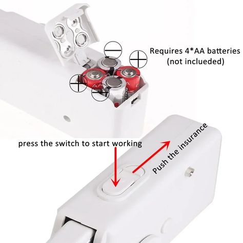 Handheld sewing machine - portable mini sewing machine
