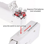 Handheld sewing machine - portable mini sewing machine