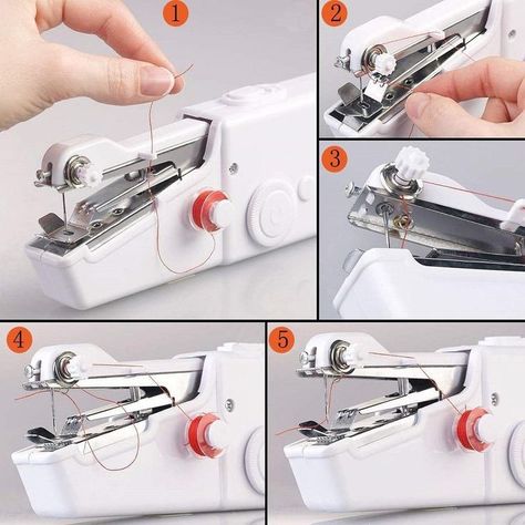 Handheld sewing machine - portable mini sewing machine