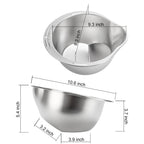 Stainless Steel Washing Bowl With Side Drainer